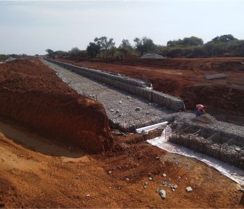 Water & Sanitation Engineering Vrede Stormwater Channel 2